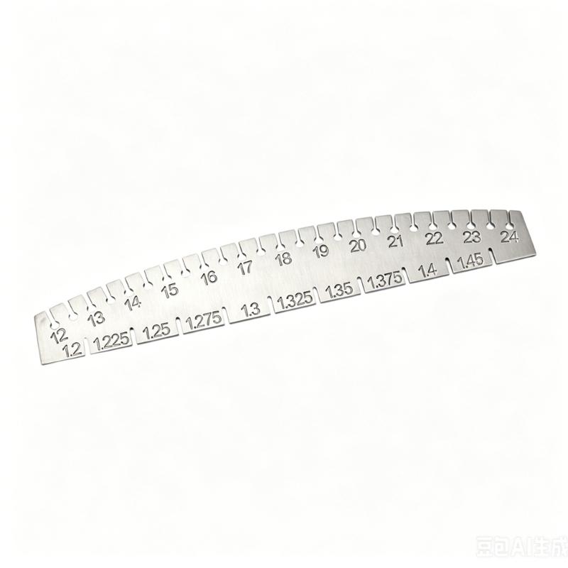 Metal Piano String Gauge High Precisions Piano Tuning Tool Portable Keyboard Instrument Calibration Tool Easy to Use