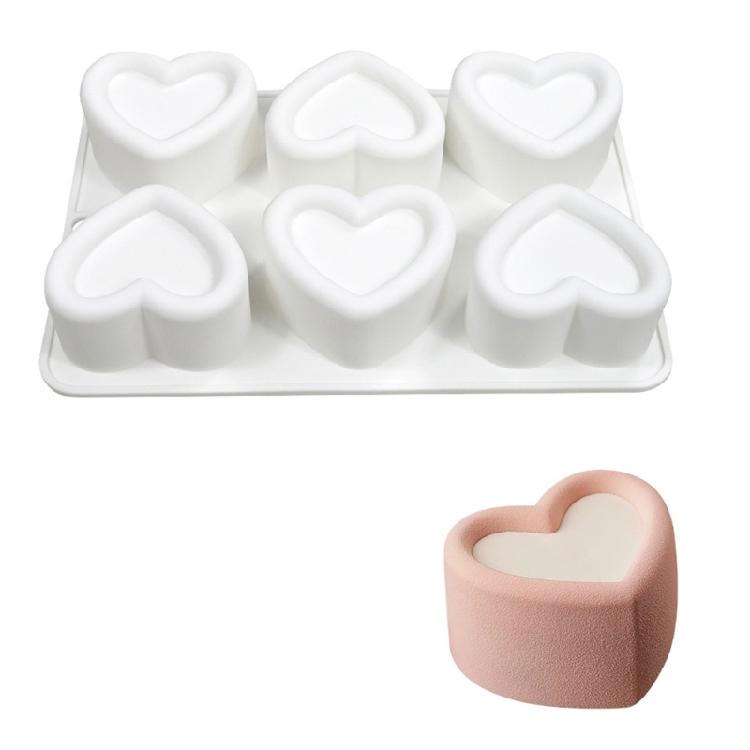 Konkave Schokoladenform Silikone Kerzenform Haushalt Kuchen Dessert Backwerkzeug