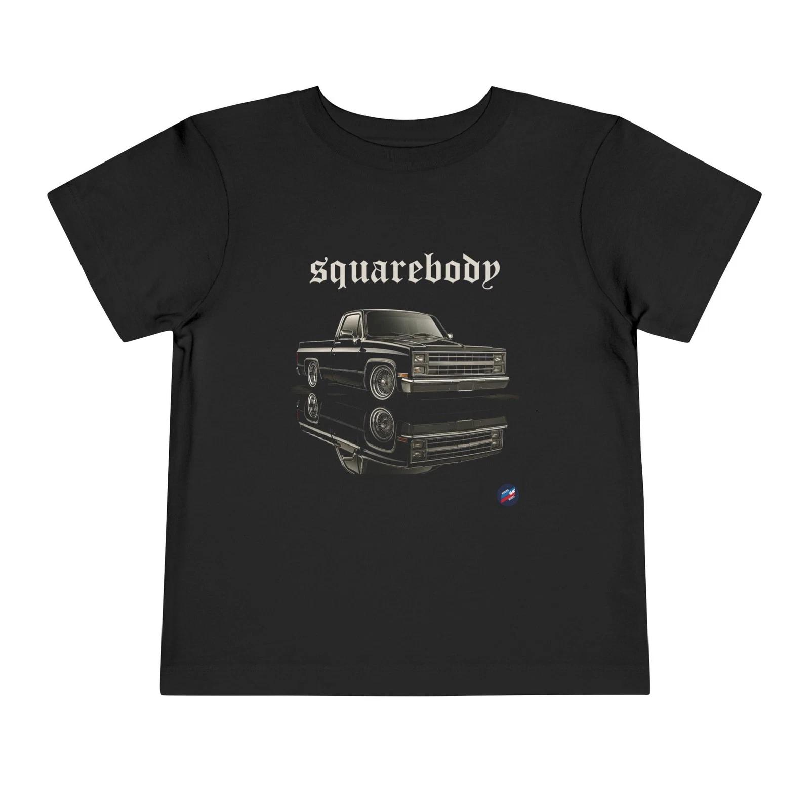 Vintage Squarebody K10 Truck Toddler T-Shirt Boys Girls Car Gift L