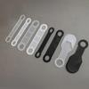 100Pcs Transparent Hanger Strip Pad Mat Anti-slip Gasket New Clothes Hanger Anti-slip Pad