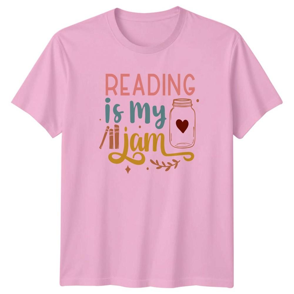 Reading Is My Jam TShirt Book Lover Literature Christmas Gift For Him And Her