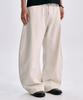 TAKEASY Cotton Curved J Pants (Cream)