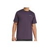 Adidas Terrex Outdoor Quick-Dry Crew Neck Short Sleeve T-Shirt Men Tops Purple JI8307