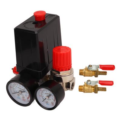 Luftkompressor Druckschalter 0~180PSI Union Kugelhahn Kit Ersatzteile Zubehör
