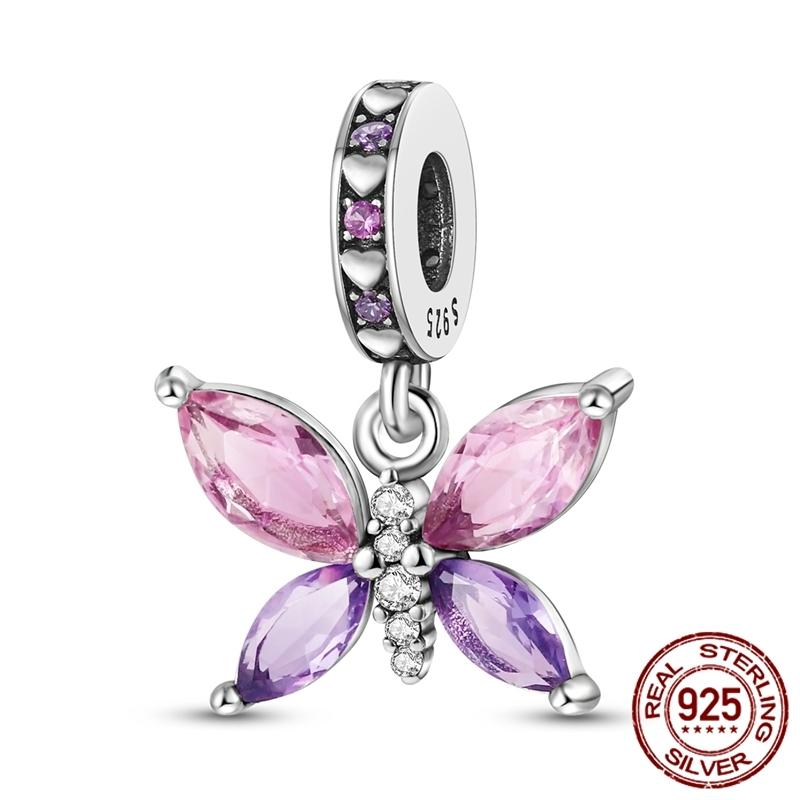 Copper Charms Beads Fit Original Pan Bracelet Making For Woman Jewelry Fashion Pendant