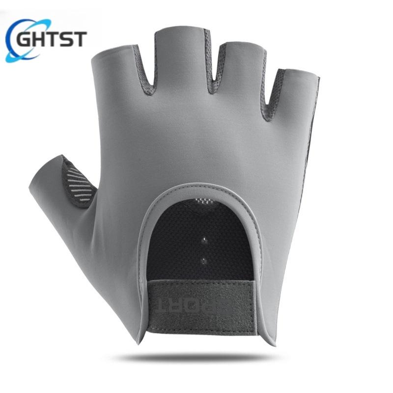 Breathable Anti-Slip Half Finger Cycling Gloves for Men and Women, Gym Mitten, Fitness, Sport Gym Fitness Fishing Bike Glove