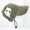 Pet Sun Hat Dogs - Corduroy Baseball Cap In Multiple Colors Adjustable Fit Small To Large Breeds