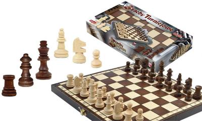 Magiera Small Wooden Tournament Chess Set