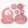 Baby Silicone Integrated Feeding Set