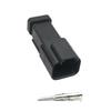 KOOLMV DT06-2S DT04-2P 1 Set Black 2 Pin Male Female Amphenol Deutsch DT Series