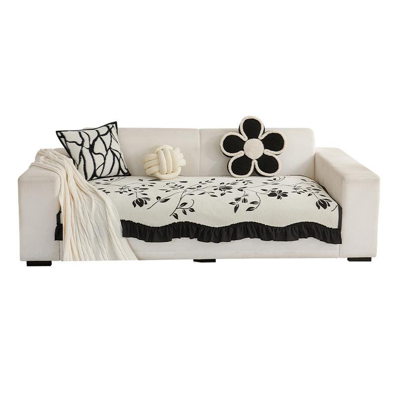 Fresh Wind Household Chenille Sofa Cushion Is Universal In All Seasons, New Simple And Fashionable Non-Slip Sofa Cushion Cover