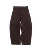 Haechinglum Wide Curve Jeans Brown