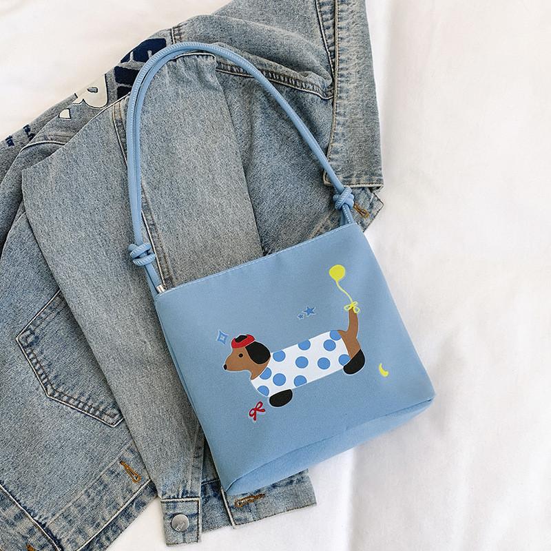 Trendy Chic Single Shoulder Bucket Bag In Multiple Colors For Everyday Use