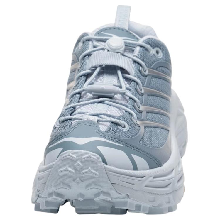HOKA ONE ONE Mafate Three 2 Trail Running Shoes Unisex Gray Blue 1141572-WSHD