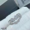 High Quality New 2024 Trend Gifts Selling Hot Brand Classic Europe Famous Luxury Jewelry Rings For Women Zircon Water Drop