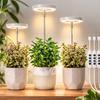 Lumină LED de Creștere Spectru Complet Lampă pentru Plante Reglabilă Dimmabilă Lampă de Creștere LED Lampă Hidroponică cu Temporizator pentru Plante de Interior Lumină