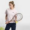 Fila Tennis Fashion Minimalist Classic Retro Sports Casual Comfortable Versatile Short Sleeve T-Shirt Women Tops Lotus-Pink A11W613102FPK