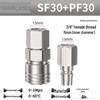 C-type Self-locking Pneumatic Quick Connector - Air Hose & Air Gun Male/Female Quick Connect Plug Accessories