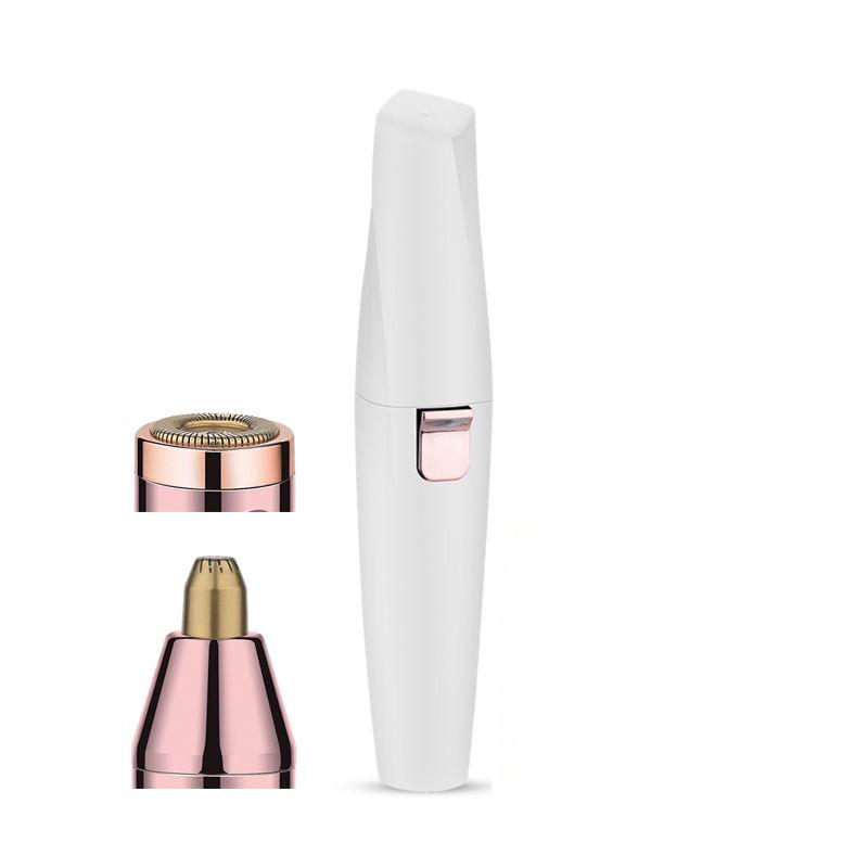Women's Electric Eyebrow Trimmer & Shaper - Automatic Two-in-One Razor Tool