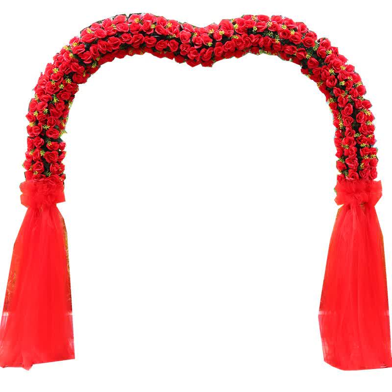 Wedding Silk Flower Arch Gate
