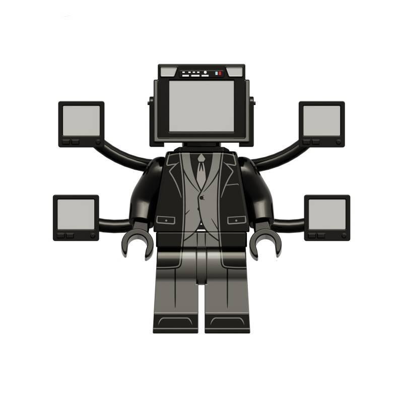 

Высококачественная игрушка-конструктор из АБС-пластика Только для экспорта Творческая сборка для удовольствия чёрный