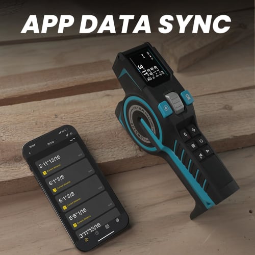 3-in-1 Digital Tape Measure, 330Ft Laser Measurement Tool & Auto Lock Tape with Instant Digital Readout, Extended Laser Line & Incremental Measurement