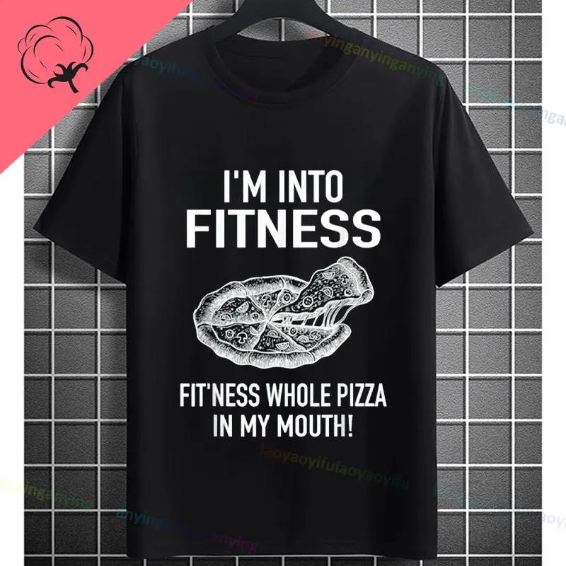 Funny Unisexs Pretend Im A Pizza Graphic Tshirt Fashion Casual Oneck Shortsleev Pure Cotton Humorous Tee Allseason Wear