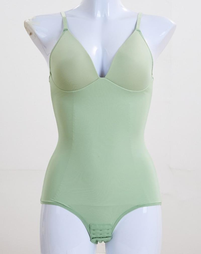 High-end Shapewear Camisole V-neck Waist and Belly Sexy Shapewear One-piece Suit