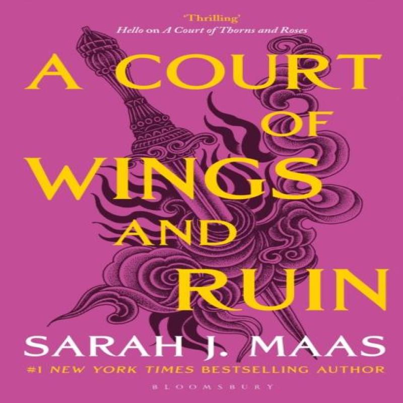 A Court of Wings and Ruin by Sarah J. Maas Paperback Book 9781526617170