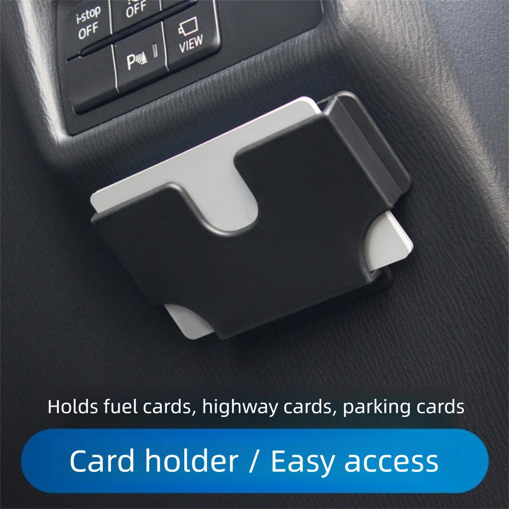 Portable Card Holder Anti-Slip Card Slot Box Durable Card Storage Box Universal