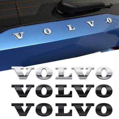 Car Bumper Trunk Sticker Car Rear Tail Trunk Fender Sticker Letter Logo For V40 V60 XC40 XC60 XC90 C30 S60L S80L Accessory