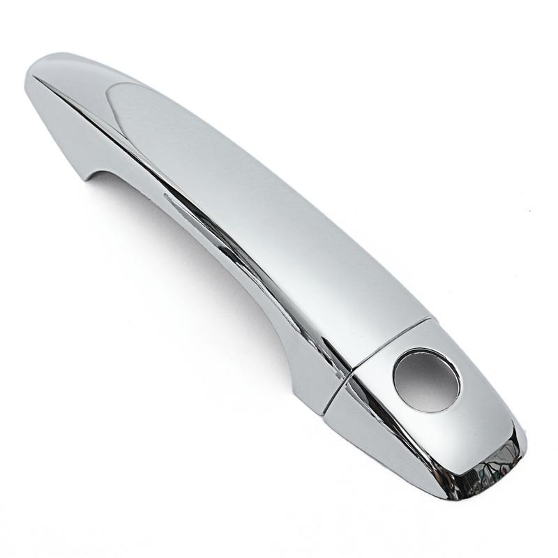 Car Door Handle Cover For Toyota Corolla Fielder 2014 2015 2016 2017 2018 Chrome Pad Sticker Overlay Styling Accessories