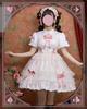 JIURUN Cosplay Lolita Gothic Lolita Costume with 3D Panel Anime Bow Tie Plus Mori Sweet Gothic Ladylike Size One-Piece Pattern, Ruffles, Joints,