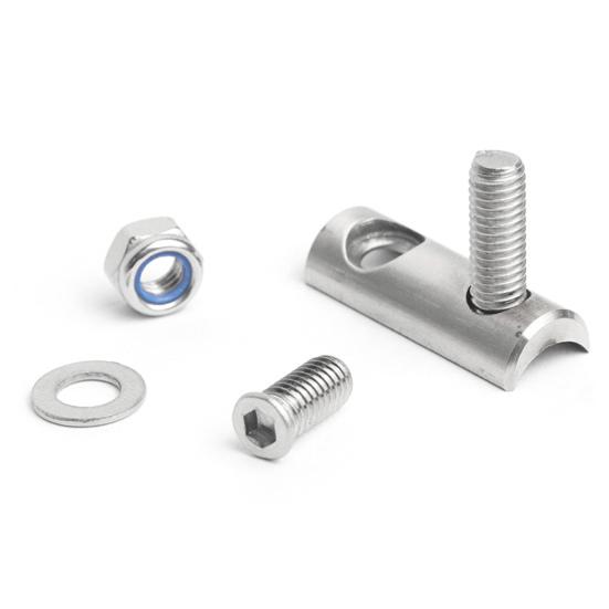 

Удлинитель переднего переключателя скоростей для шоссейного велосипеда R8000 R7000 R9100, прочная нержавеющая сталь, регулировка высоты переднего переключателя скоростей, сменные аксессуары серебряный