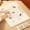 Cute Bear Silicone Baking Mat with Measurements Non-Stick Pastry Mat for Dough Rolling,Bread Making & Kitchen Baking