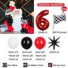 152Pcs Race Car Theme Balloon Garland Arch Kit Red Black White Latex Balloons Boy's Birthday Party Baby Shower Decoration Gift