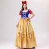 Halloween Deluxe Schneewittchen Kleid Cosplay Erwachsener Schneewittchen Jahresversammlungskleid Theaterkostüm