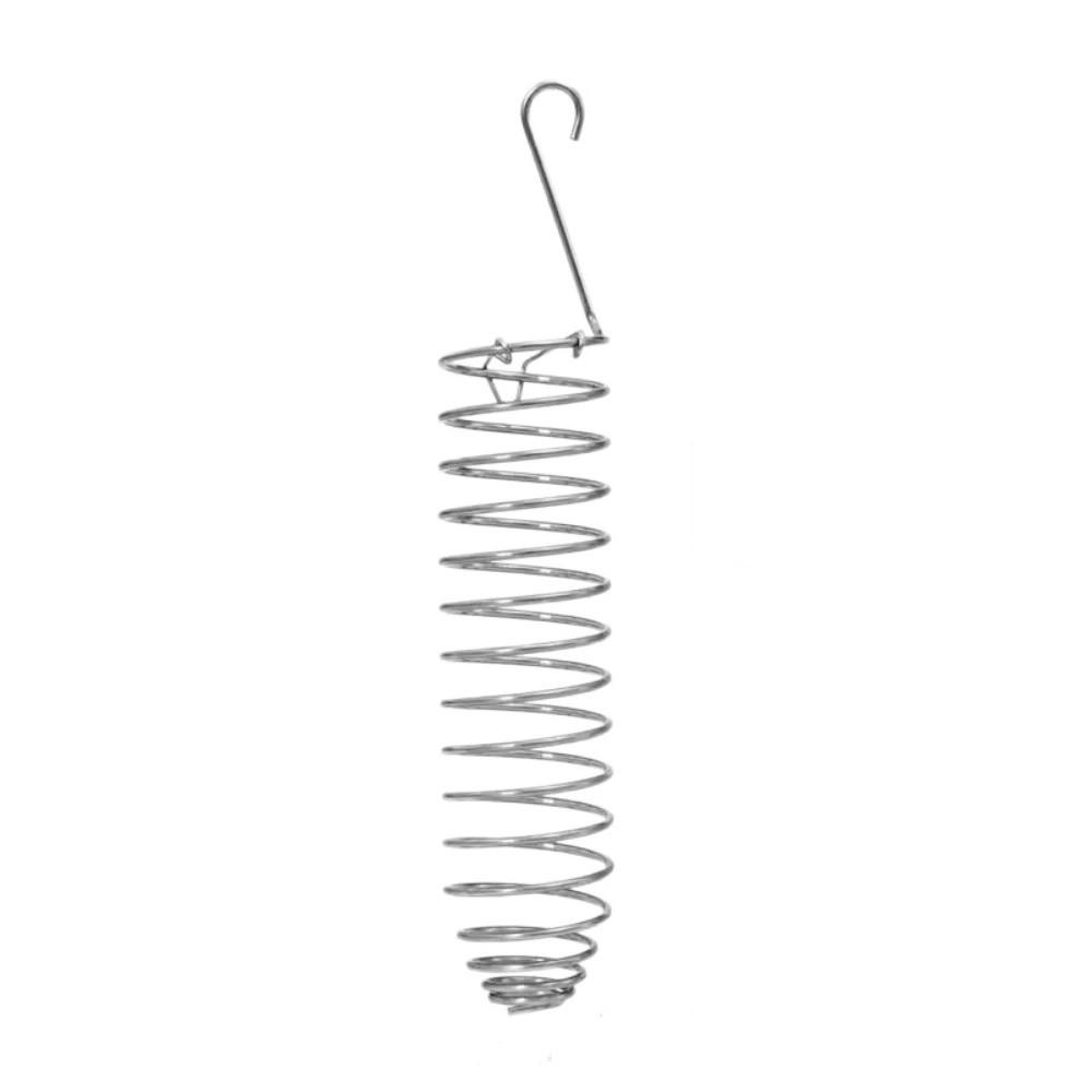 

Stainless Steel Feeding Hanging Basket Bite Resistant Parrot Foraging Toy Birds Feeder Wildlife Stainless Steel