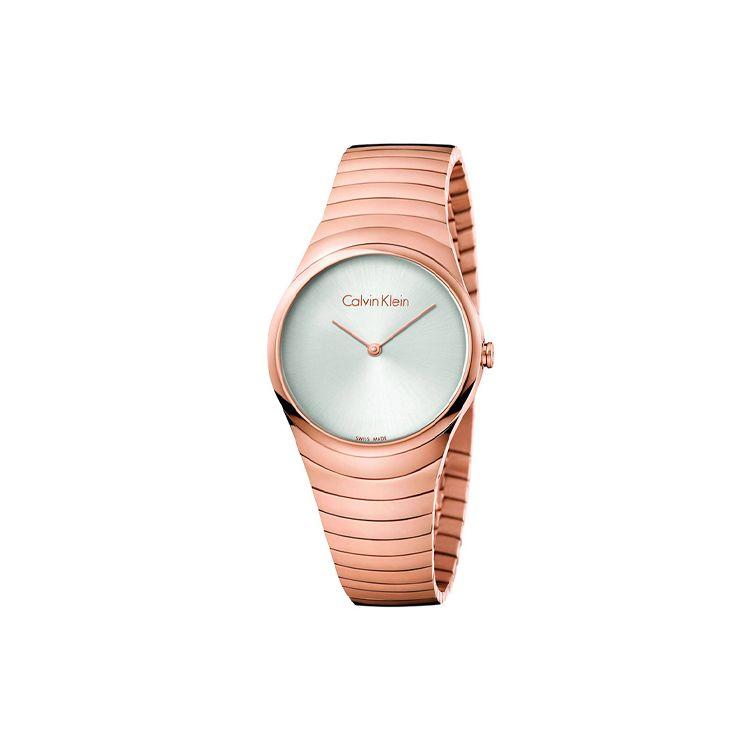 

Calvin Klein Waltz Series Watch Quartz Movement Stainless Steel Strap 33Mm Silver Dial Women watches K8A23646 Silver Dial