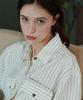 Eoboneoseu Striped Pocket Shirt [Ivory]