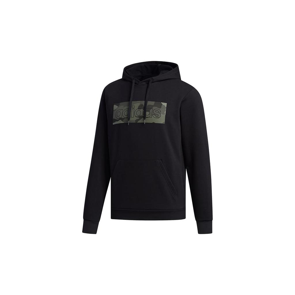 Adidas Sweatshirts Men's Black Hooded Moderate Regular FM6251