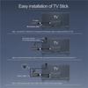 Q6 Mini TV-Stick Bluetooth Sprachfernbedienung 2G+8G Android 10 2,4G/5G WLAN+BT4.0 H313 Smart TV Box Android TV Dongle PK DQ03