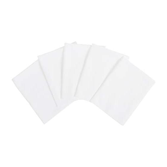 Tenugui (KOMESICHI) White Plain Special Oka Fabric 5-Piece Set Approx. 36x90cm Made in Japan