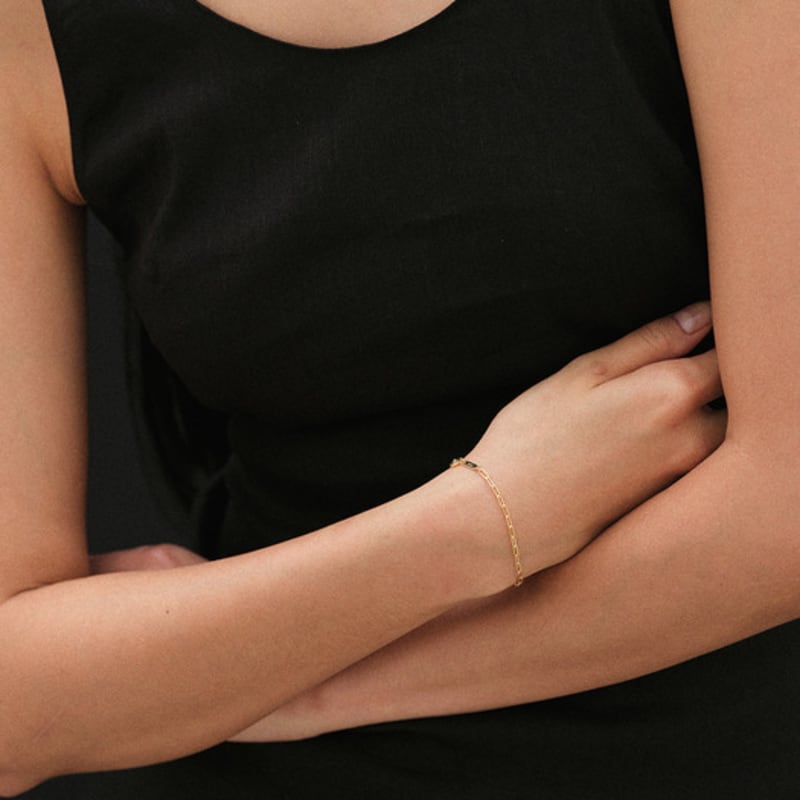 Another Layer Mini Cara Bracelet (silver925)(2color)