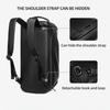 Multi-functional Large Capacity Travel Bag Waterproof Oxford Business Trip Luggage Bag Dry-wet Separation Fitness Bag Can Shoulders Handheld Crossbody