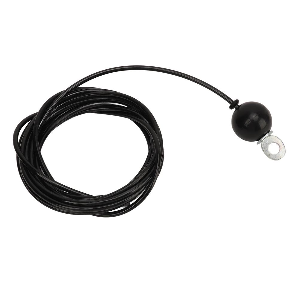 Black Pulley Cable Fitness Pulley System Cable Heavy Duty Steel Wire Rope for Gym Home Exercise 4m