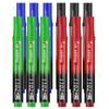 1/10/100pcs 2mm Red Blue Ink Black Permanent Marker Pens, Fine Tip, Waterproof, Quick Drying Drawing Pens Wood Stone Metal Glass