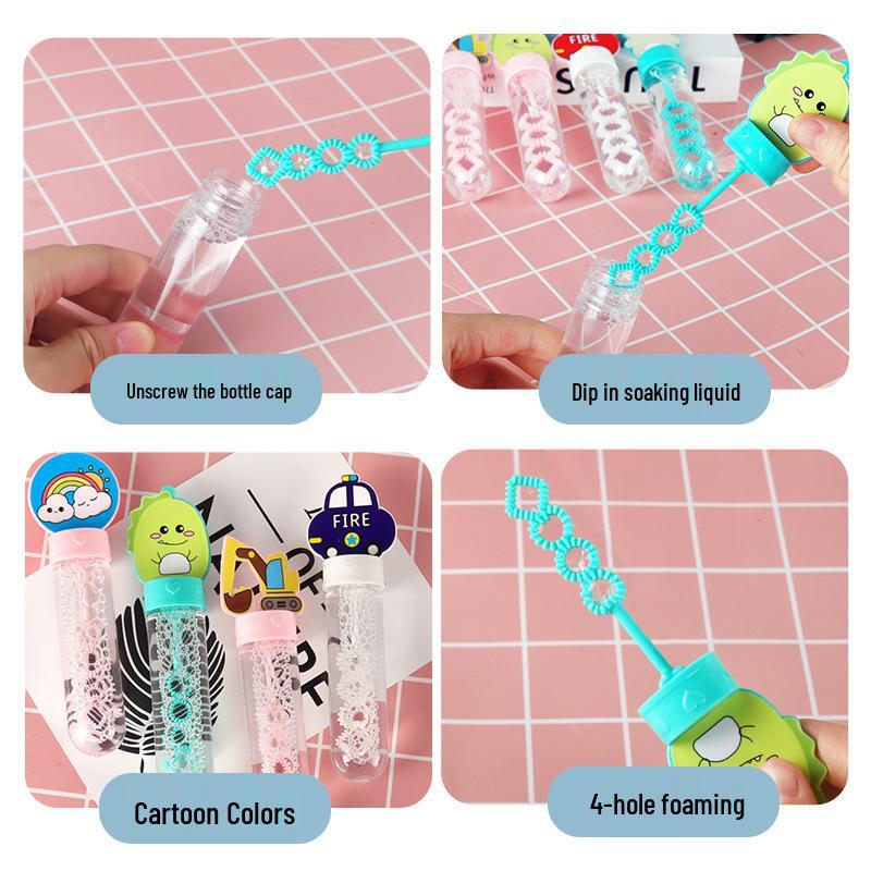 Baghete mici cu bule pentru copii - Jucărie pentru distracție cu suflat bule