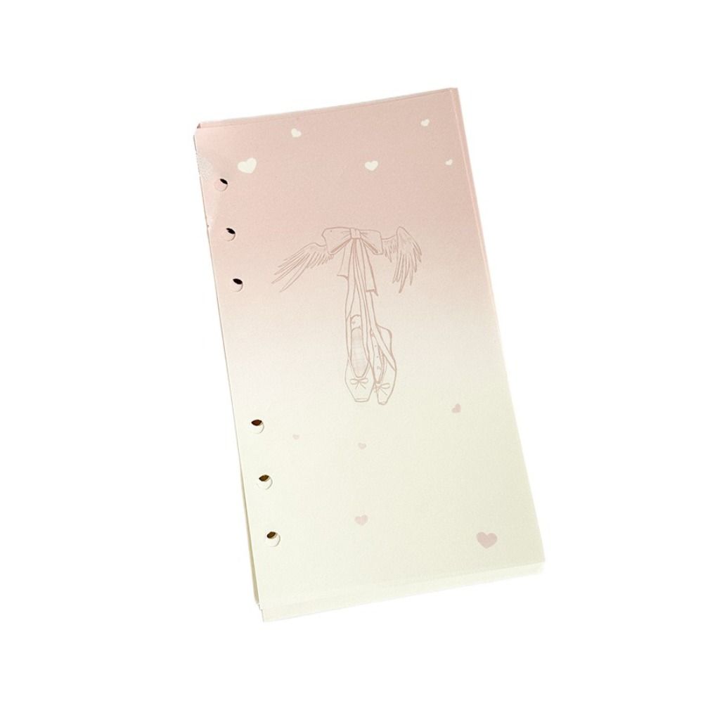 

Гусиная внутренняя сменная спиральная папка бумага 50 листов блокнот индекс внутренняя страница дневник Style C