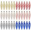 Decor Home Decoration DIY Xmas Pendant Plastic Pendants Spiral Thread Christmas Tree Ornaments